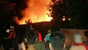 Gedung SMP 16 Padang Terbakar