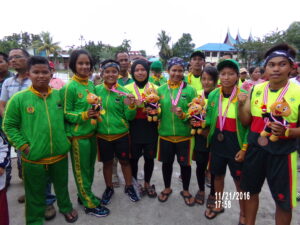 Cabor Dayung Padang Pariaman Sumbang Perak