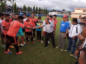Sepakbola Padang Permalukan Agam di Depan Wabup Trinda Farhan