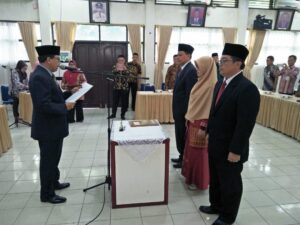 DI Prihantony dan Dua Widyaiswara Dilantik Kepala BPSDM Sumbar