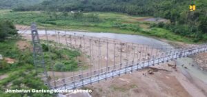 Jembatan Gantung Banjarsari II dan Kedungbendo di Pacitan Rampung, Mobilitas Antar Desa Kembali Lancar