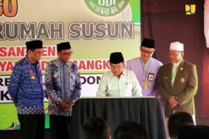 Kementerian PUPR Selesaikan Rusun Ponpes Darud Da’wah Wal Irsyad Mangkoso, Barru, Sulsel