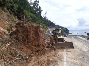 BPJN III Padang Tangani Ruas Jalan Amblas Menuju Kawasan Wisata Terpadu Mandeh