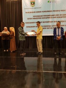 PT Igasar Semen Padang Grup Raih Zero Accident Award 2019