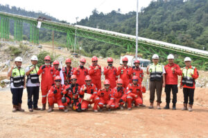 Dinas ESDM Sumbar Apresiasi Simulasi dan Mine Rescue Team Semen Padang