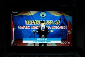 STMIK Indonesia Padang PTS Pertama Lakukan Wisuda Virtual