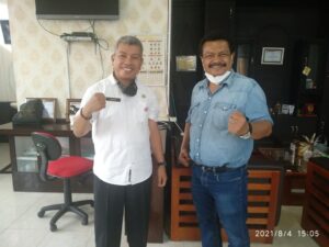 Syahrial Kamat Apresiasi Sasana Garuda Sakti Boxing Camp