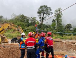 Rescuer MRT Semen Padang Latihan Gabungan Bersama Basarnas