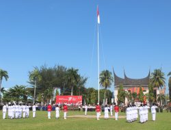 Paskibraka Sumbar di Apresiasi Kadispora Sumbar,  Usai Sukses Mengantar Merah Putih Ketiang Tertinggi Bendera