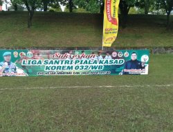 Verry Mulyadi Dukung Korem 032/WBR Gelar Liga Santri Tahun 2022