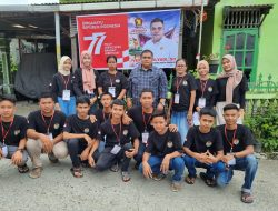 Ketua Gerindra Padang Verry Mulyadi Menyambut HUT RI ke 77 dengan Masyarakat