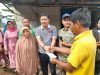 Irwan Basir Santuni Warga Korban Kebakaran di Kelurahan Rawang