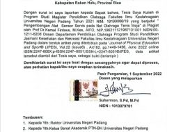 Dosen UNP, Prof. DR. KF Diduga Lakukan Plagiat