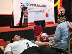Peringati HUT ke-21 FSP-ISSI, Serikat Pekerja Semen Padang Gelar Donor Darah