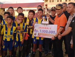 Ditutup Kadispora Sumbar, SSB Batavia Batuang Taba Juara Kejurda antar SSB se Sumbar