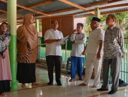Mukhlis Anggota DPRD bantu Masjid Nurus Sakinah MTsN 3 Kota Padang 