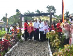 Wagub Sumbar Resmikan Kampung Iklim Ecobrick Binaan Semen Padang di Nagari Andaleh, Tanah Datar