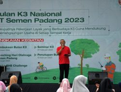 Memperingati Bulan K3 Nasional, Semen Padang Launching Hari Olahraga Tahun 2023