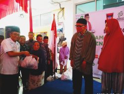 Walikota Launching Program Ramadhan Berbagi Baznas Kota Padang