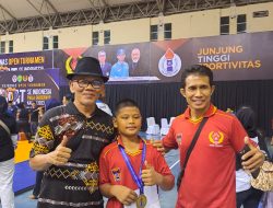 Pegulat Kota Padang Berjaya di Open Turnamen Gulat Piala Gubernur Kaltim, Persembagkan Tiga Emas Dua Perunggu