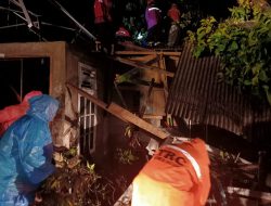 Semen Padang Kirim TRC Bersihkan Pohon Tumbang yang Menimpa Rumah Warga di Padang Besi