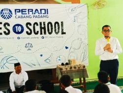 PERADI “Goes To School” Motivasi Siswa MAN 3 Kota Padang