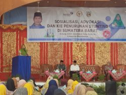 Kepala BKKBN Sumbar Fatmawati Gelar Sosialisasi, Advokasi dan KIE Penurunan Stunting di Dharmasraya