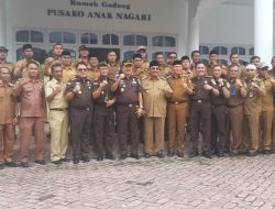 Bupati dan Kajari Pasaman Sambut Kedatangan Kajati Sumbar di Lubuk Sikaping