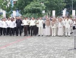Plt Sekretaris DPRD Sumbar Maifrizon Pimpin Apel Pagi, Tekankan Kedisiplinan dan Sinergi ASN