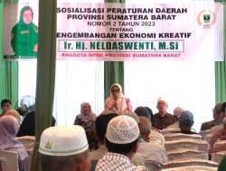 Anggota DPRD Sumbar, Neldaswenti Dorong Ekonomi Kreatif Sawahlunto, Batik Arang hingga Infrastruktur Jadi Perhatian