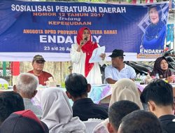 Anggota DPRD Sumbar Sosialisasikan Perda Kepemudaan, Endarmy Ajak Generasi Muda Padang Pariaman Jadi Agen Perubahan