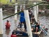Warga Olo Bangau dan Gosong Bangun Jembatan Secara Swadaya, Puluhan Tahun Tak Tersentuh Pemerintah