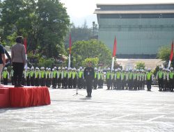 Gelar Apel Gabungan, Dirpamobvit Polda Sumbar: PT Semen Padang Sebagai Obvitnas Harus Dijaga Optimal