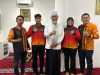 Gubernur Sumbar Lepas 2 Atlet Teqball Ikuti Pelatnas SEA Games dan Asian Youth Games