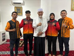 Gubernur Sumbar Lepas 2 Atlet Teqball Ikuti Pelatnas SEA Games dan Asian Youth Games