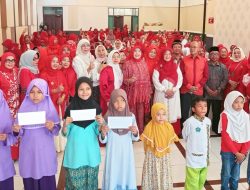 Santuni 25 Anak Kurang Mampu, HUT PWPS Ke-2 Tebar Kebahagian