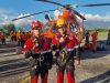 PT Semen Padang Ikut Latihan Gabungan Heli Rescue Basarnas di Padang