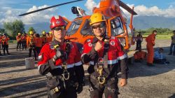 PT Semen Padang Ikut Latihan Gabungan Heli Rescue Basarnas di Padang