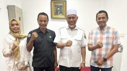 Sukseskan Kejurnas Tenis TDP Piala Kapolda Sumbar, Panpel Beraudiensi dengan Gubernur