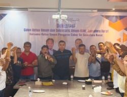 Wagub Berikan Surat Dukungan, Hamdanus-Dipo Langsung Deklarasi Sebagai Calon Ketua KONI Sumbar Priode 2025-2029