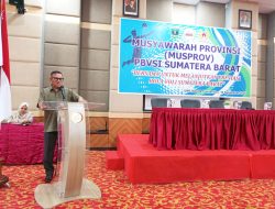 Musprov PBVSI Sumbar Resmi Dibuka, Syahrial Puji Prestasi Atlet Bolavoli