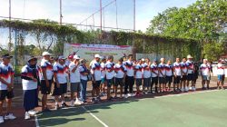 Perkuat Konsolidasi Kepengurusan, Tenis Eksekutif PELTI Kota Padang Semarak