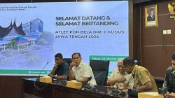 Wakil Ketua Komisi V DPRD Sumbar Nurfirmanwansyah Lepas Atlet Bela Diri ke PON XXI 2025: Dukung Ranah Minang Juara dan Berprestasi