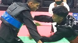 Hari Pertama Pencak Silat PON Beladiri Ii 2025: Tiga Pesilat Sumbar Melenggang