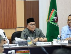 Ketua DPRD Sumbar, Muhidi Minta Pemerintah Daerah Punya Target Tahunan Tekan Praktik Illegal Mining dan Fishing