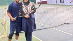 Defrizal/Cut Chairunnisa, Sosok Suami Istri Mix Double Tenis Komunitas Piala Kapolda