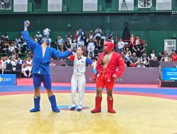 Sambo Sumbar Tambah Lagi Dua Emas di PON Beladiri II Kudus