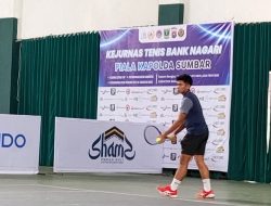 Jateng, Jatim, Kalsel dan Sumbar Berebut Finalis Tenis Piala Kapolda Sumbar