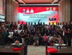 Ketua KONI Sumbar Hamdanus Lagi Menyusun Kabinetnya untuk Priode 2025-2029