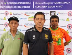 Syafrizal:Tenis Komunitas Hari jadi Sumbar Ke-80 Bakal Ramai, Pendaftaran Ditutup Jumat Lusa